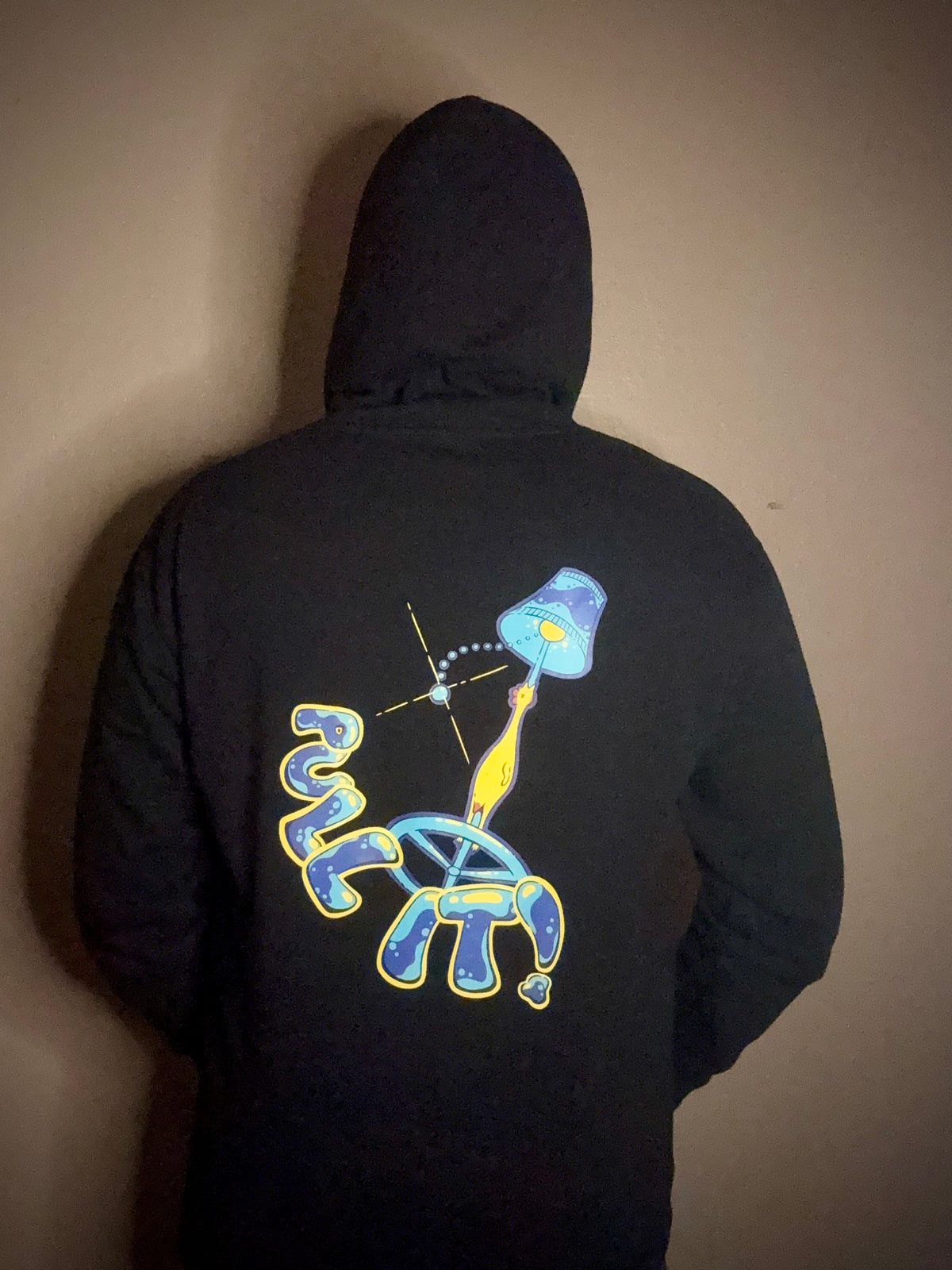 Pullstring "Pull It!" Chicken Hoodie (Unisex)